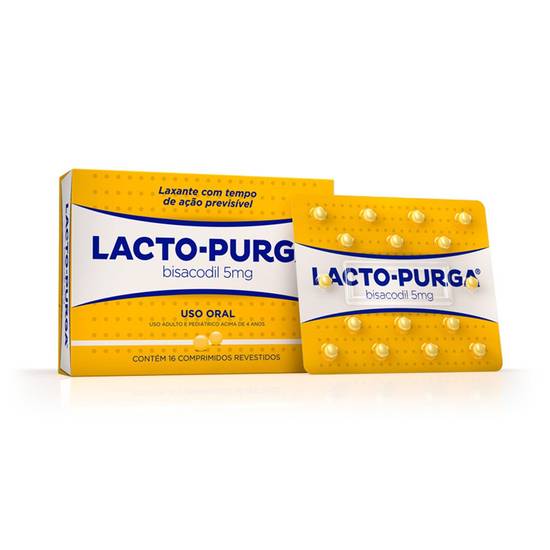 Hypera lacto purga 5mg (16 comprimidos)
