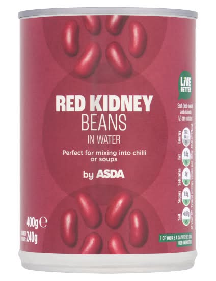 ASDA Red Kidney Beans in Water (400g)