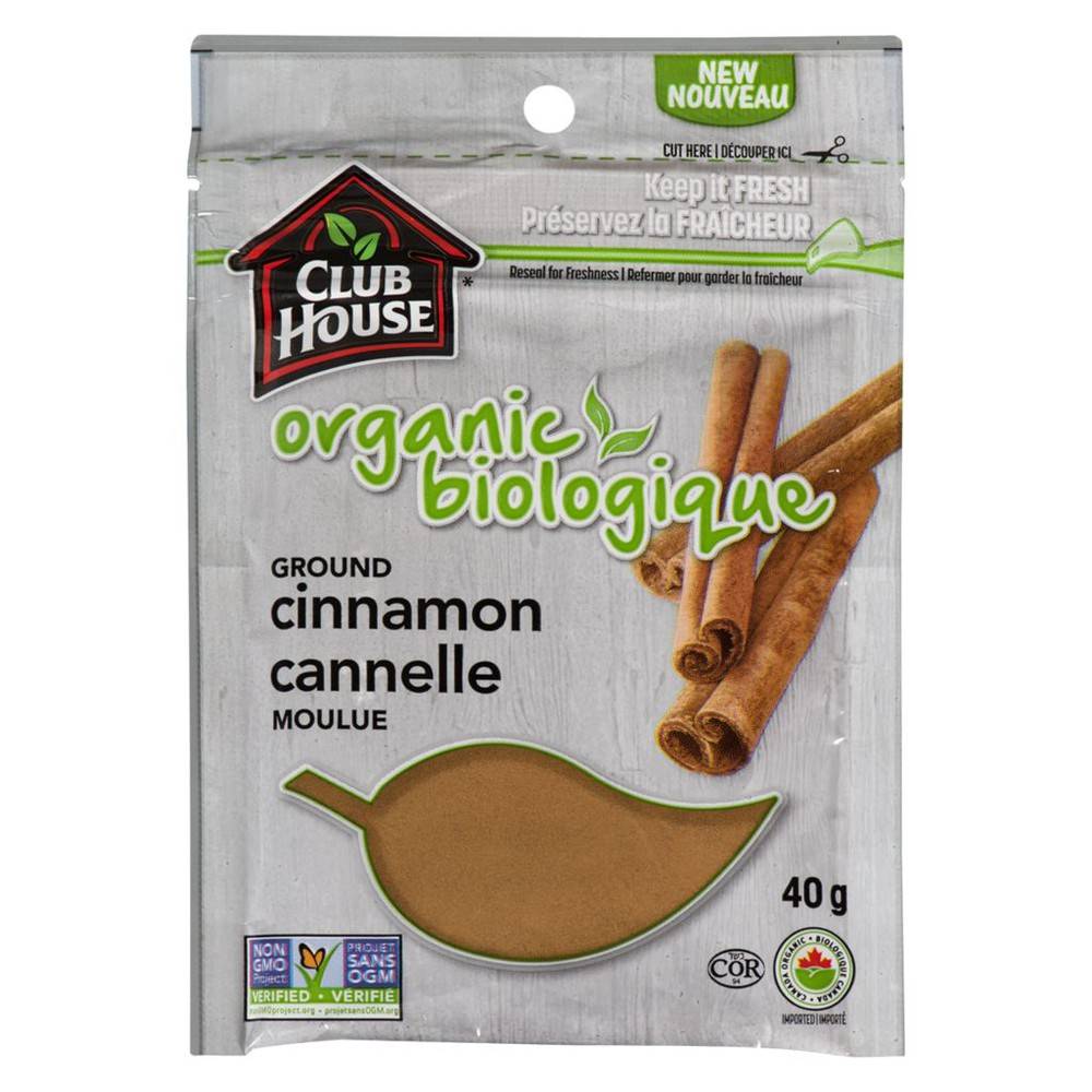 Club House Organnic Ground Cinnamon (40 g)