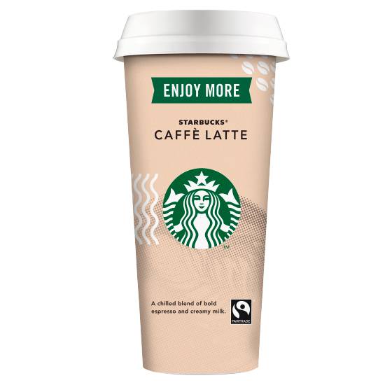 Starbucks Caffe Latte, Grande Iced Coffee Drink (330ml)