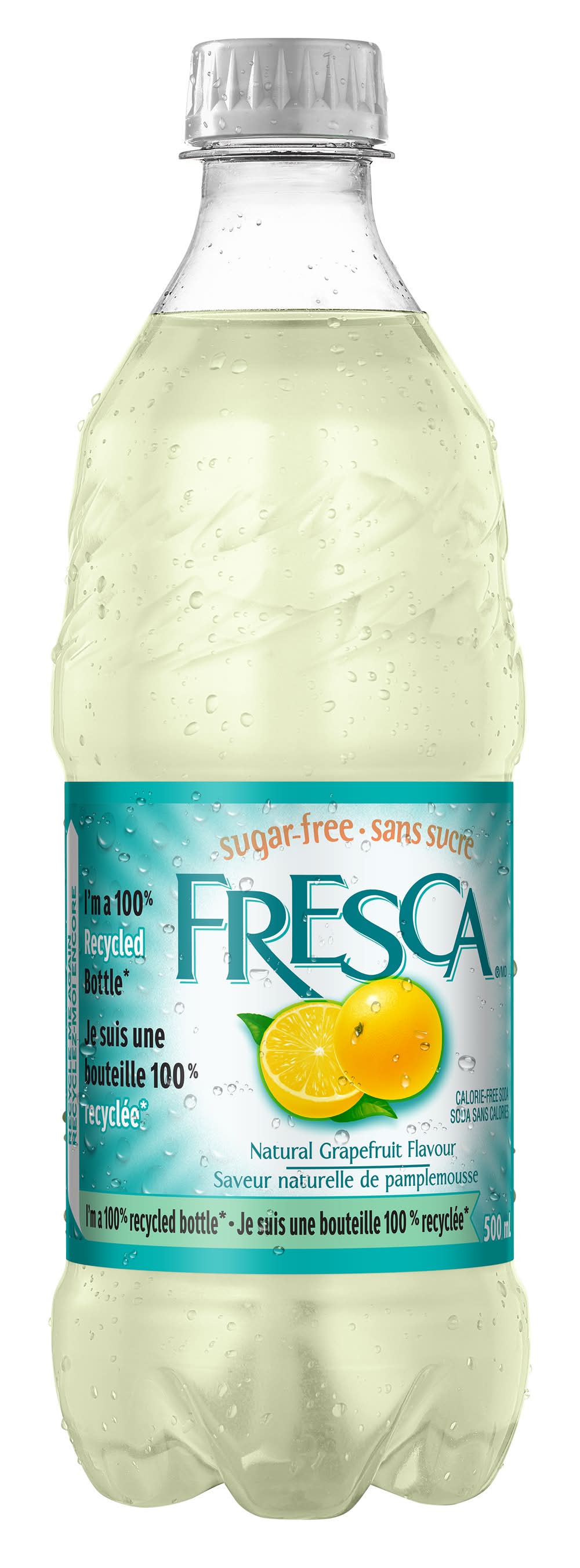 Fresca Flavoured Soda, Grapefruit (500 ml)