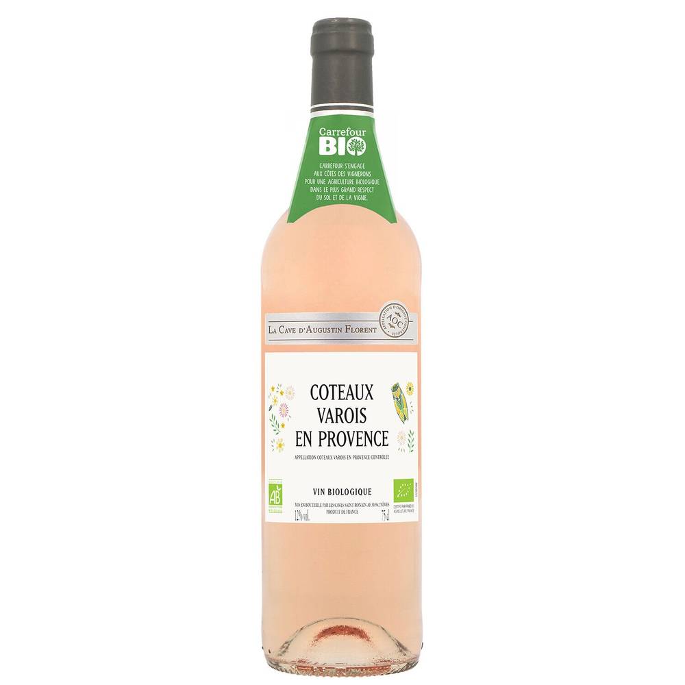 Vin  Rosé AOC Grache Bio  LA CAVE D'AUGUSTIN FLORT - la bouteille de 75cL