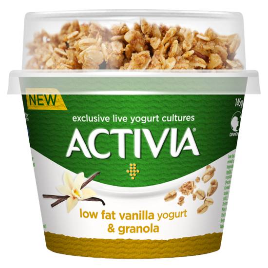 Activia a Ctivia Low Fat Vanilla Yogurt & Granola