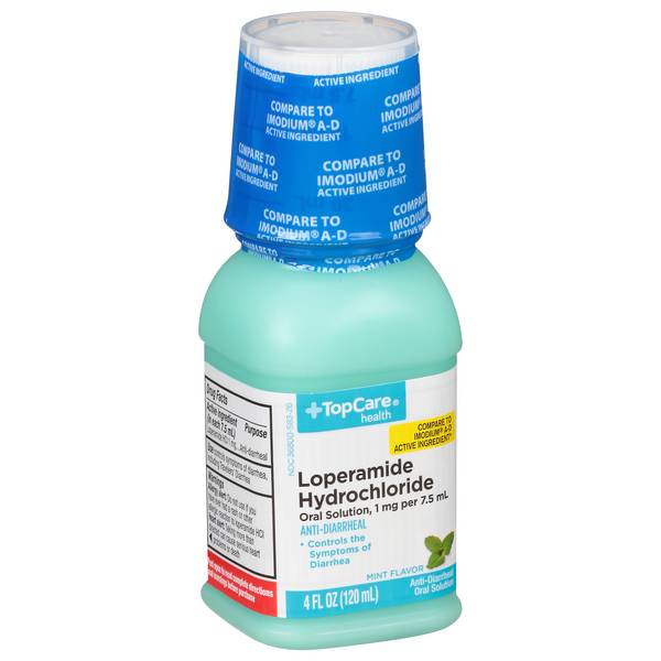 TopCare Loperamide Hydrochloride Oral Suspension Mint Flavor