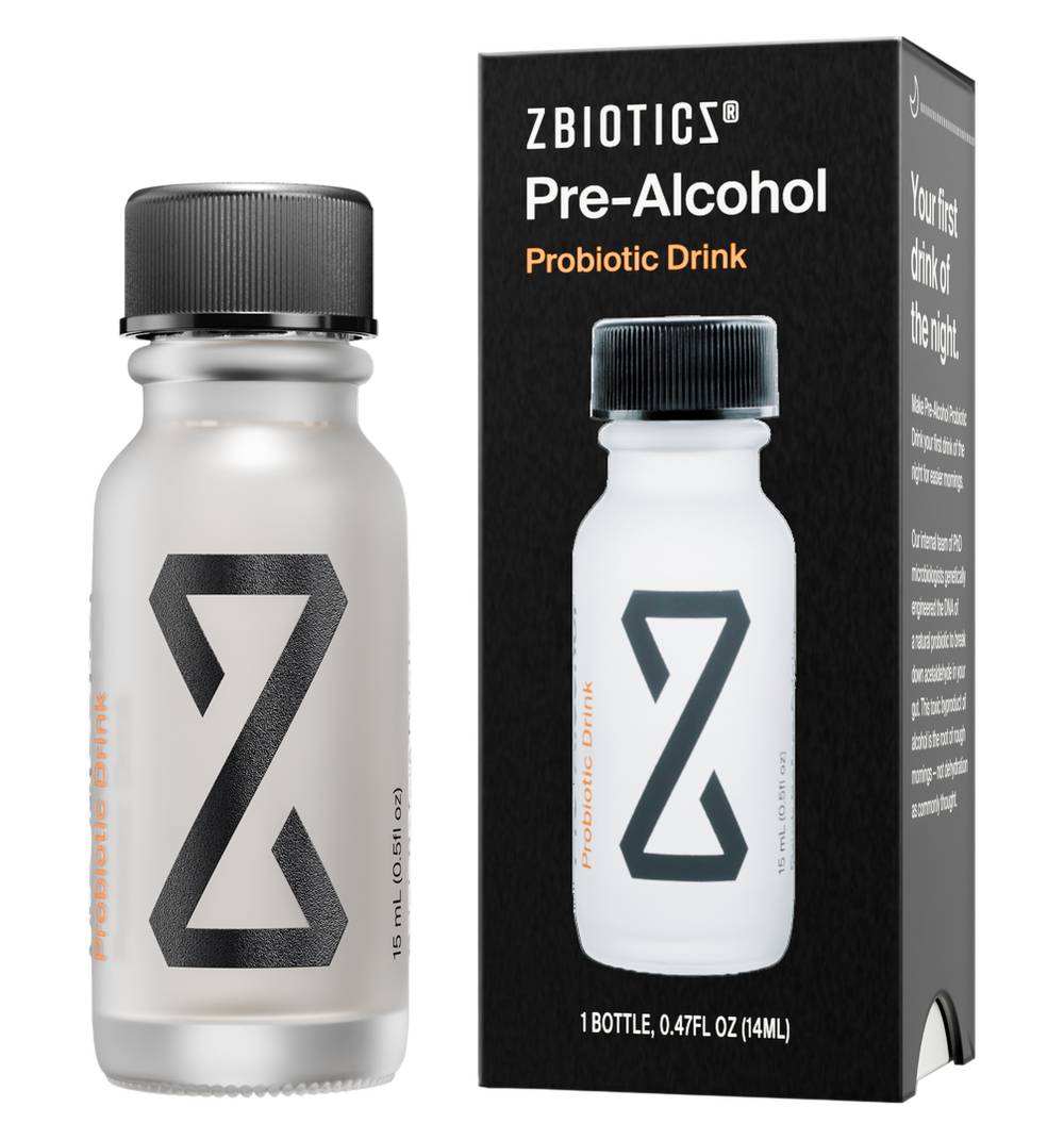 ZBiotics Pre-Alcohol Probiotic Drink (0.5 fl oz)