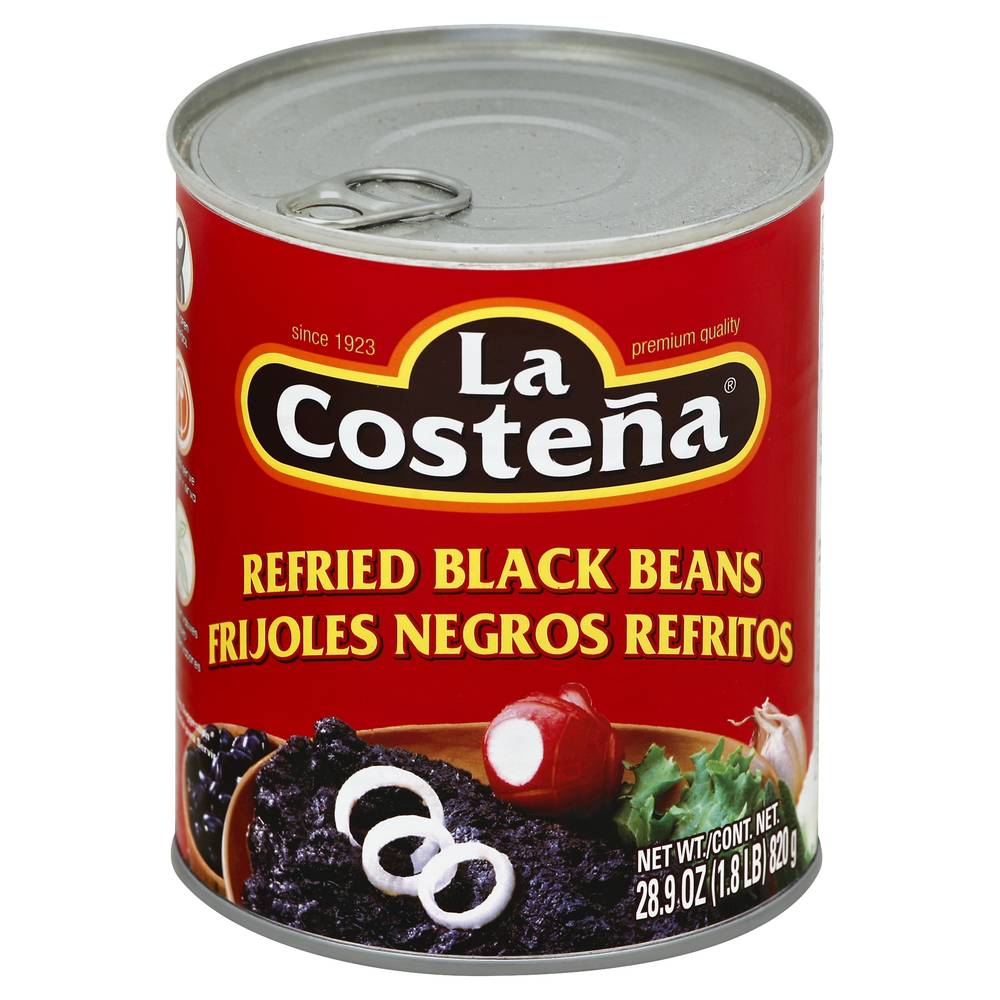 La Costeña Refried Black Beans