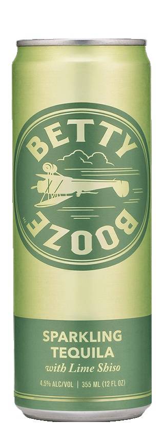 Betty Booze Sparkling Tequila with Lime Shiso 4x355ml Cans