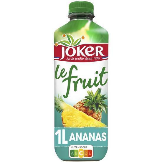 Jus d'ananas, pomme, citron Le Fruit sans sucres ajoutés JOKER 1l