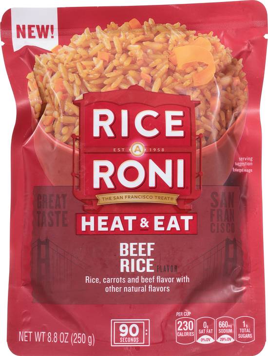 Rice-A-Roni Heat & Eat (beef rice)