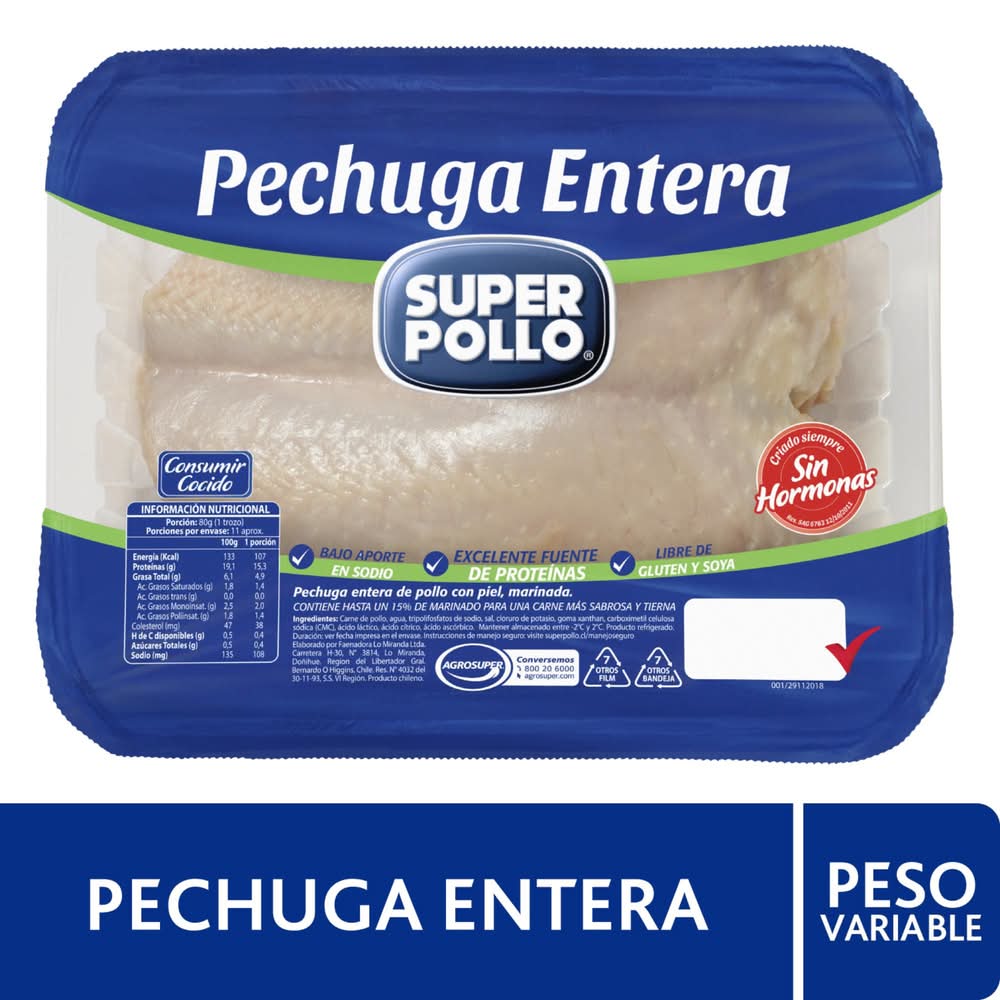 AS-PECHUGA ENT POLLO