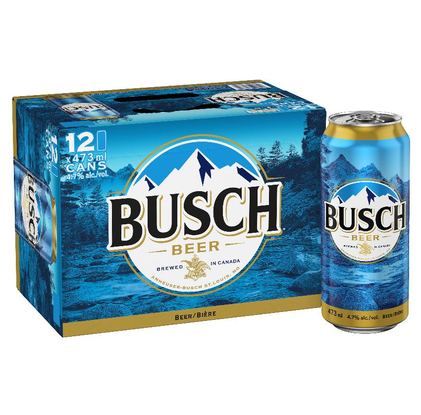 Busch Lager (12 Cans, 473ml)