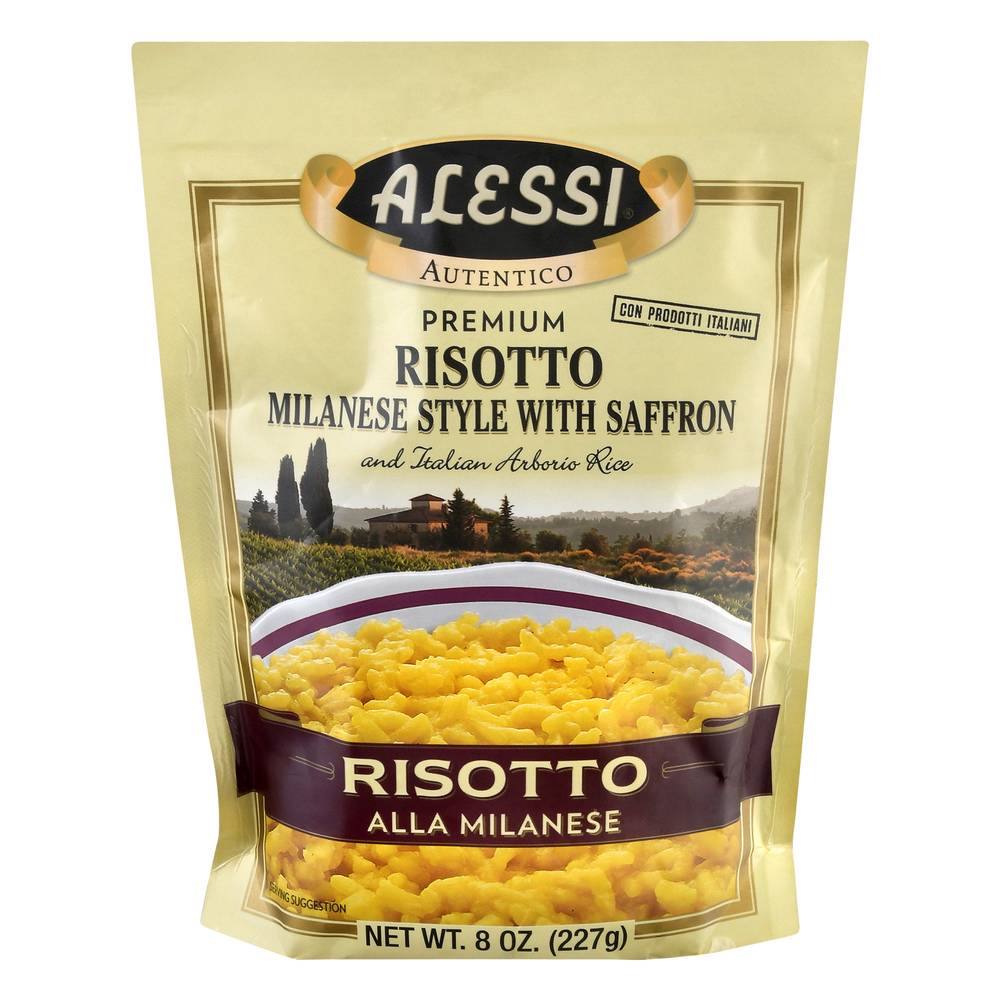 Alessi Premium Risotto Milanese Style With Saffron (8 oz)