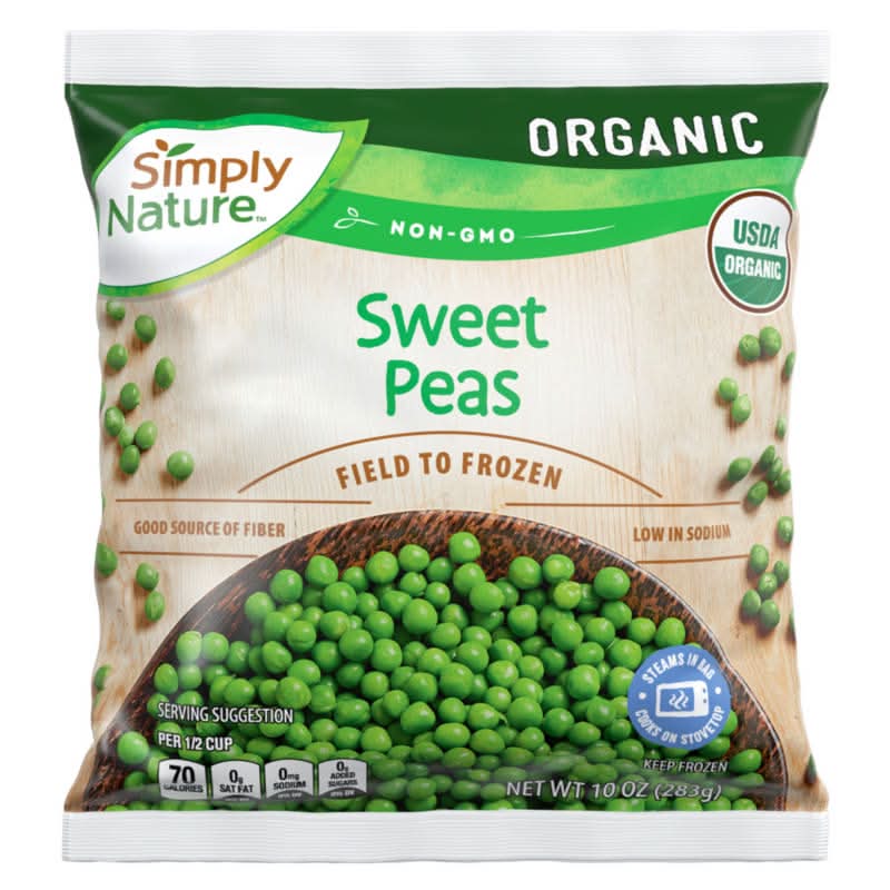 Simply Nature Organic Sweet Peas (10 oz)