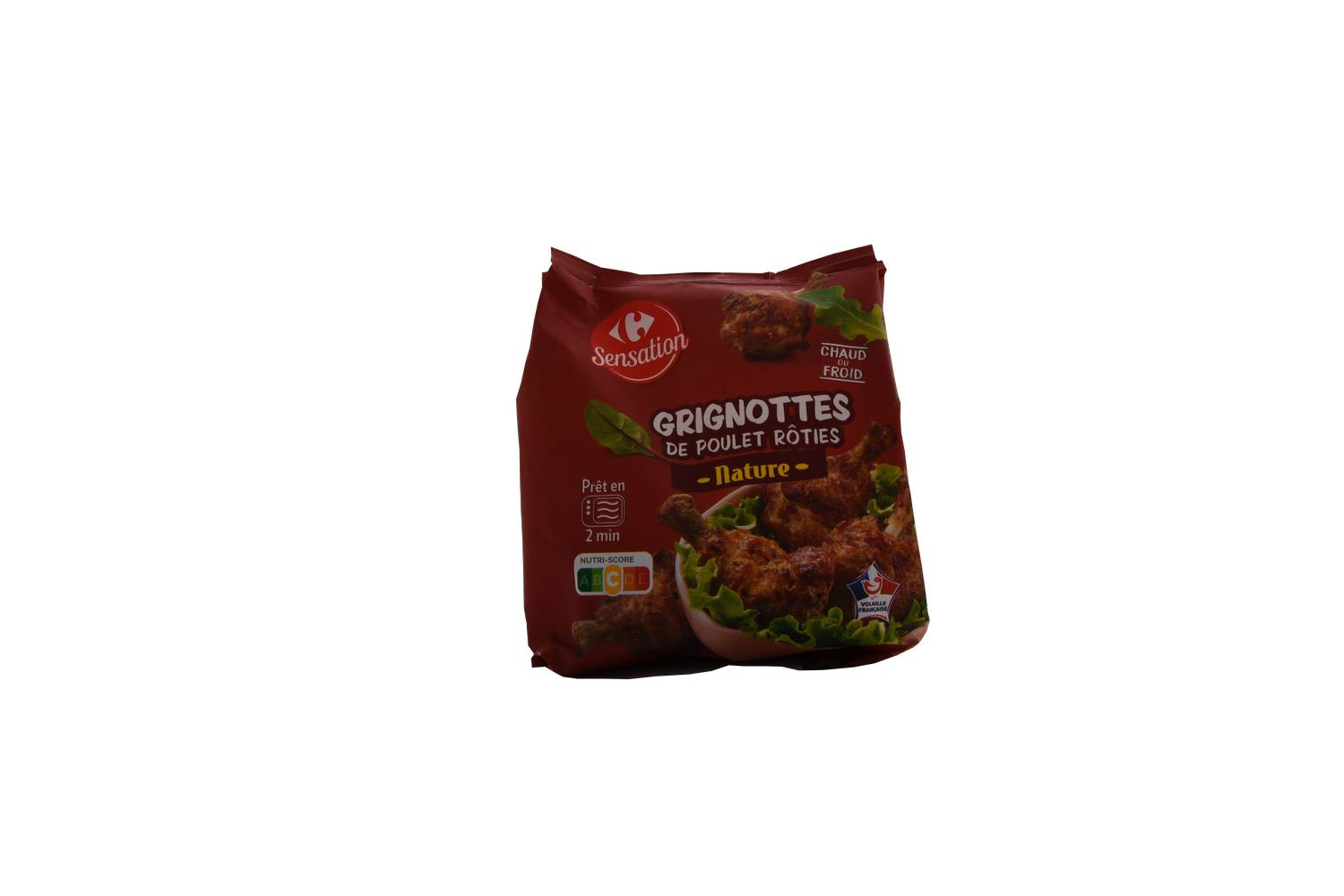 Carrefour - Grignottes de poulet rôties nature (250g)