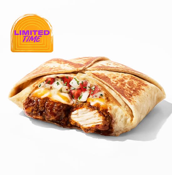 Sweet Chipotle Lime Crispy Chicken Crunchwrap
