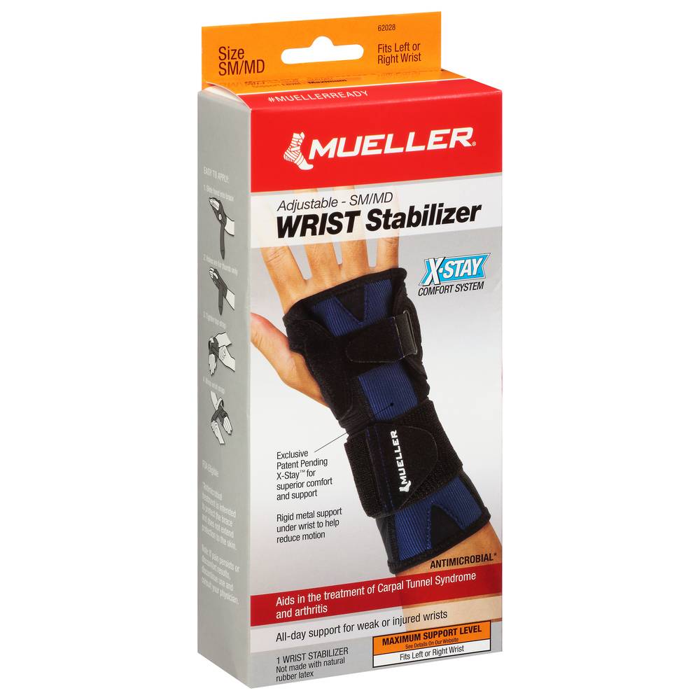 Mueller's Small/Medium Maximum Adjustable Wrist Stabilizer