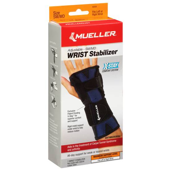 Mueller's Small/Medium Maximum Adjustable Wrist Stabilizer