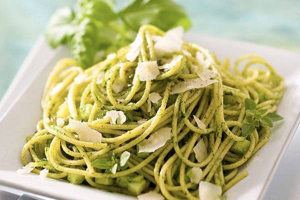 Pasta crème de pesto