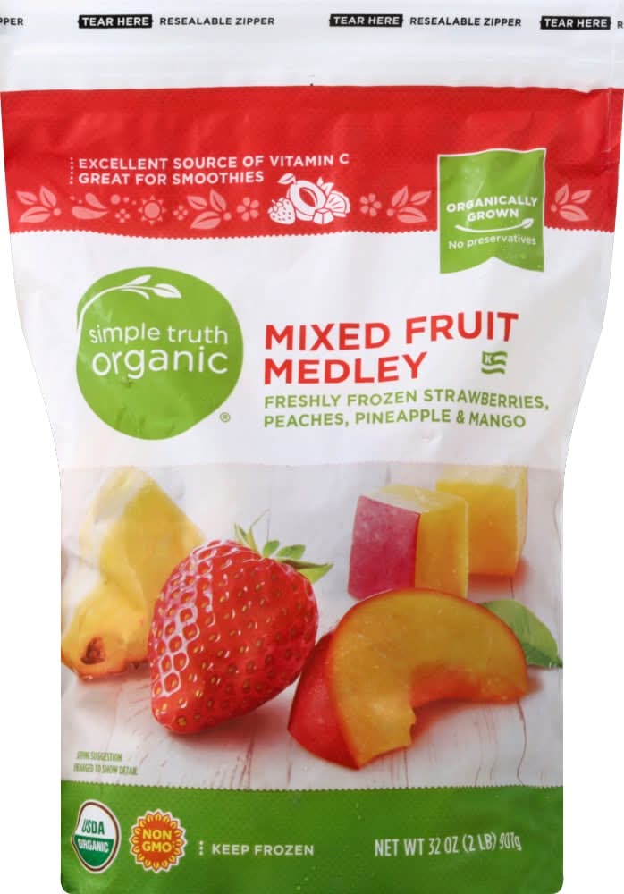 Simple Truth Organic® Mixed Fruit Medley Frozen Fruit