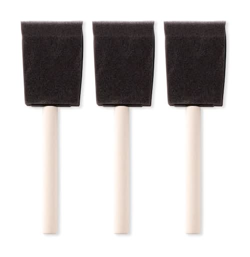 Craft Smart Foam Brush Set, 2" (3 ct)