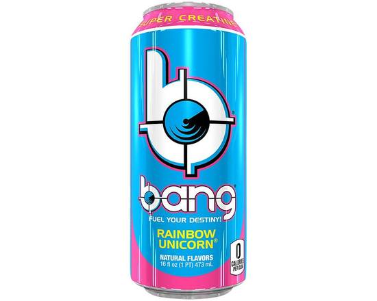 Order Bang Rainbow Unicorn 16oz food online from Chevron Extramile store, Everett on bringmethat.com