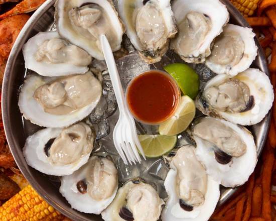 12 Raw Oysters