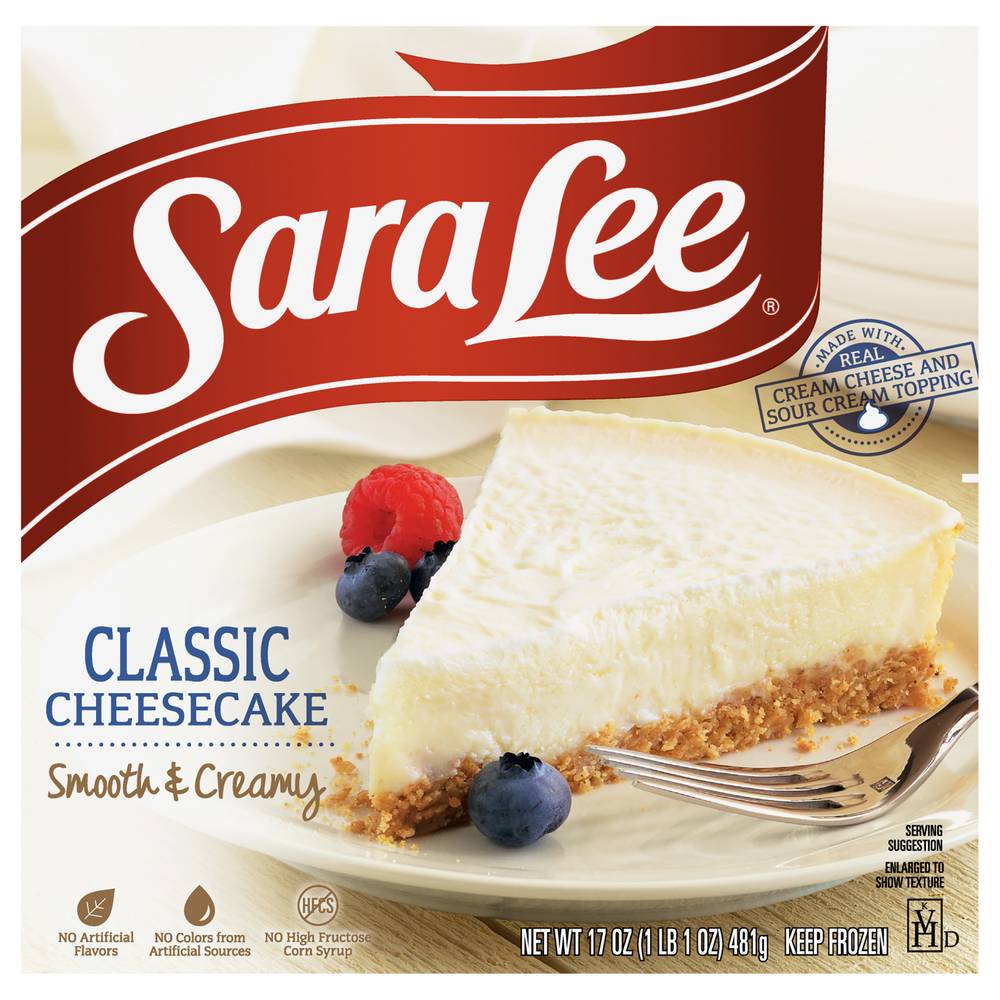 Sara Lee Classic Cheesecake Smooth and Cream