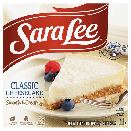 Sara Lee Classic Cheesecake Smooth and Cream