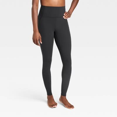 All In Motion Everyday Soft Ultra High-Rise Pocketed Leggings, Women, XS, Black