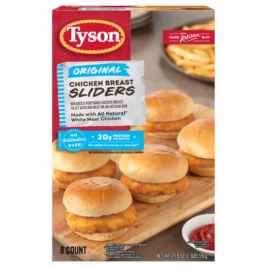 Tyson Original Chicken Breast Sliders (8 ct)