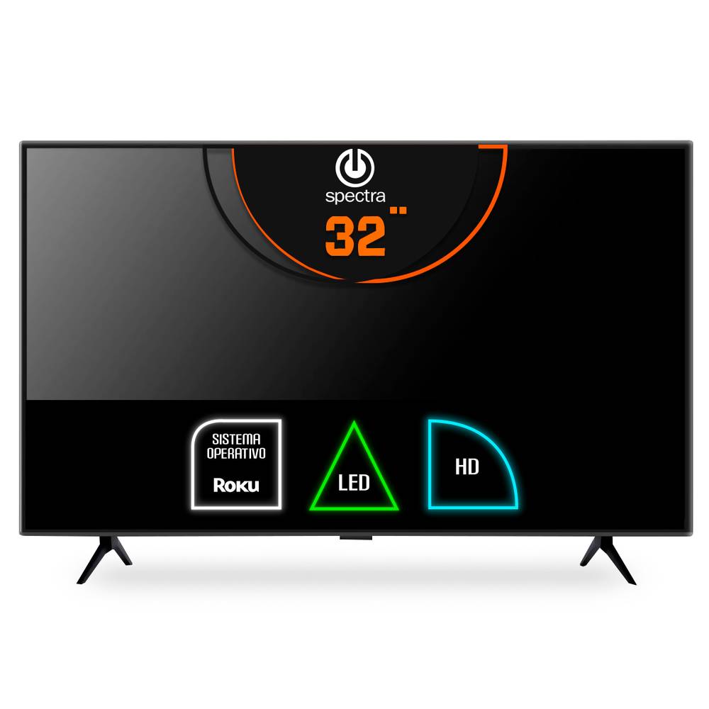 Spectra · Pantalla led roku 32''