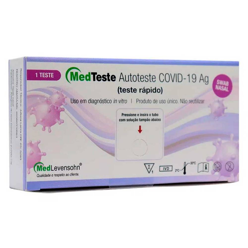 Medlevensohn autoteste covid-19 ag medteste (1 un)