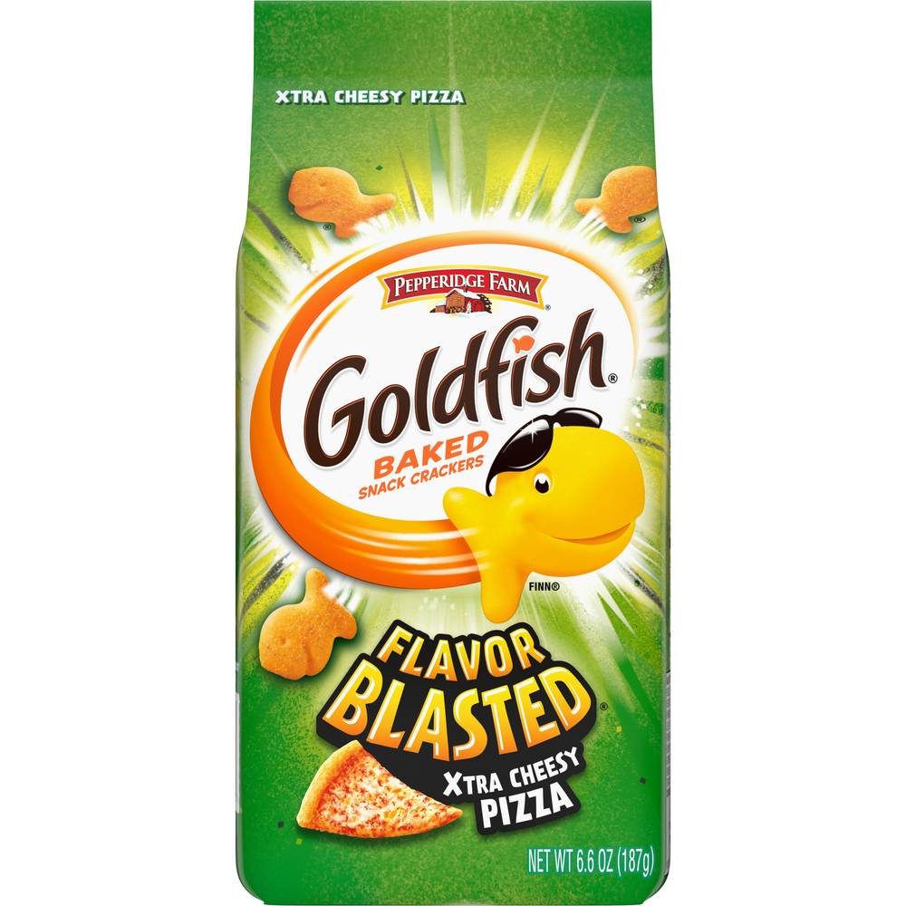 Pepperidge Farm Goldfish Xplosive Pizza Flavored Blasted Baked Snack Crackers (6.6 oz)