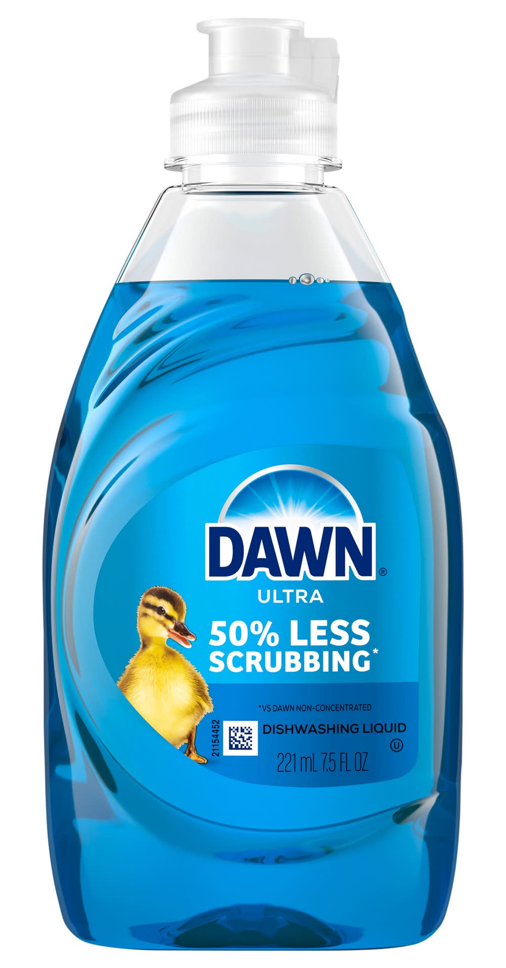 Dawn Ultra 50% Less Scrubbing Dishwashing Liquid (7.5 fl oz)