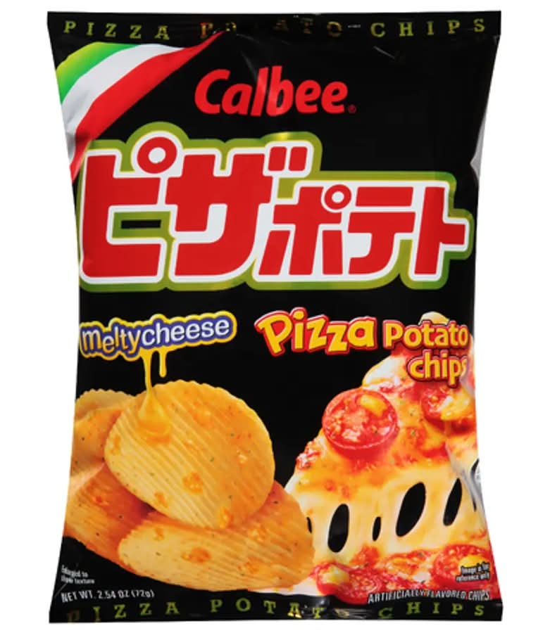 Calbee Pizza Melty Cheese Potato Chips