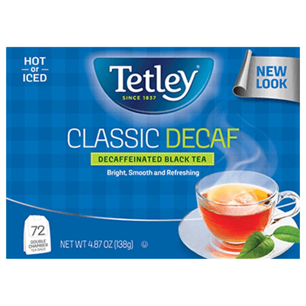 Tetley Classic Decaffeinated Black Tea (5 oz)