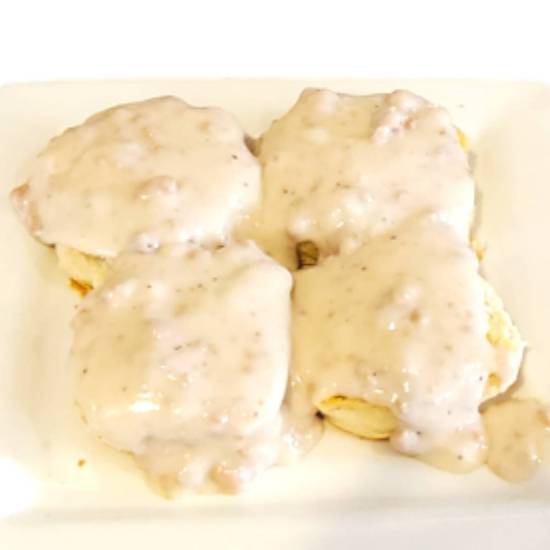 4 piece biscuits and gravy