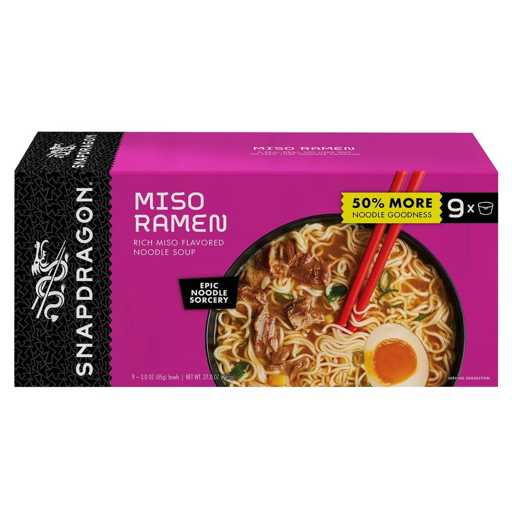 Snapdragon Miso Ramen Noodles