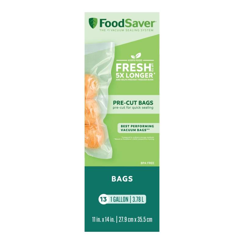 FoodSaver Bags for Vacuum Sealer - 13 pack