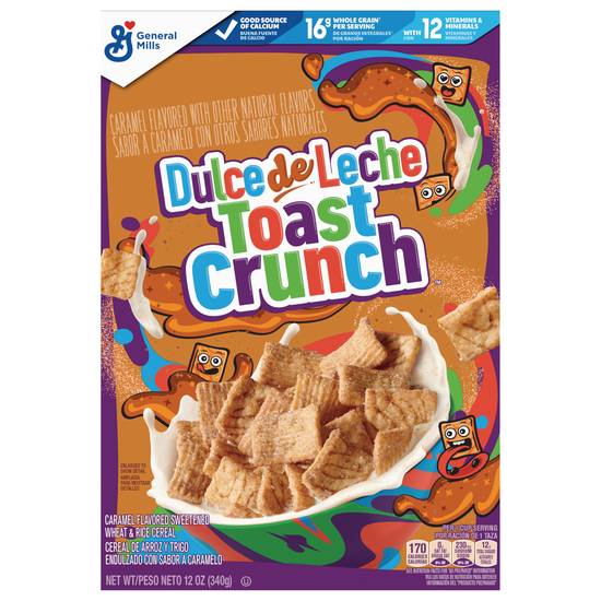 Cinnamon Toast Crunch Caramel Flavored Sweetened Wheat & Rice Cereal