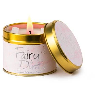 Lily-Flame CandleTin Fairy Dust