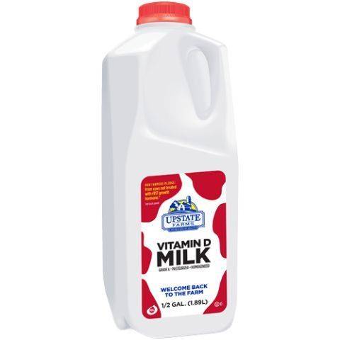 Upstate Farm Whole Milk Half Gallon