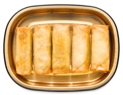 Readymeals Vegetable Spring Rolls 5 Count Cold - Each