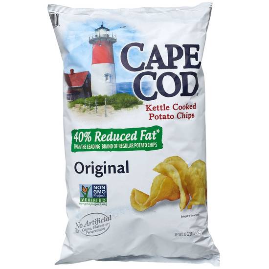 Cape Cod Reduced Fat Kettle Cooked Potato Chips (30 oz)