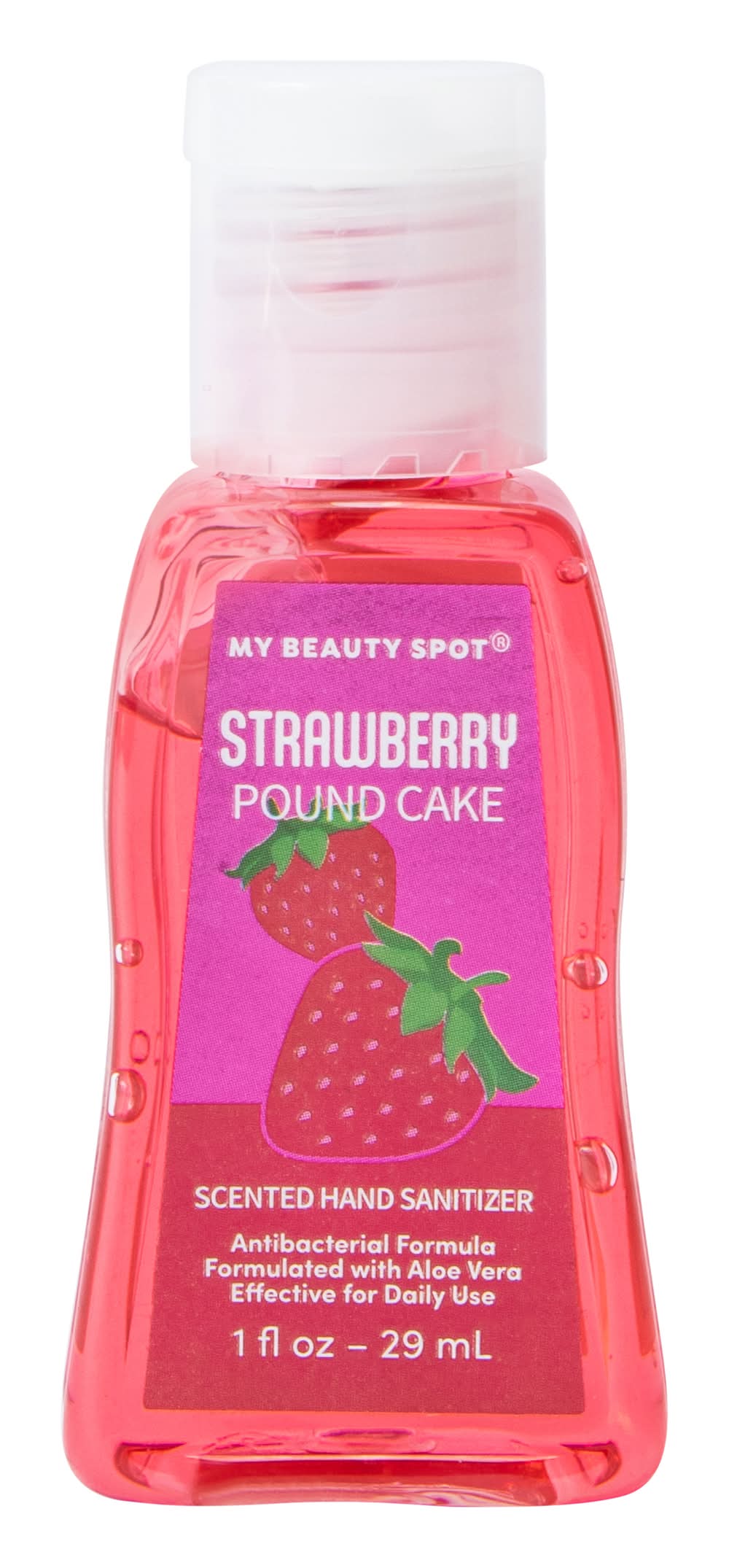 My Beauty Spot® Scented Hand Sanitizer 1oz Strawberry Pound Cake