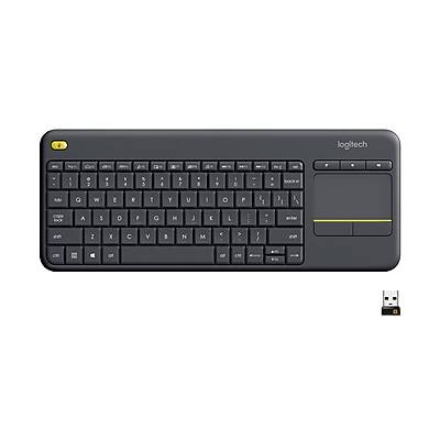 Logitech K400 Plus 920-007119 Wireless Touch Black Keyboard