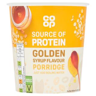 Co-Op Golden Syrup Flavour Porridge 60g