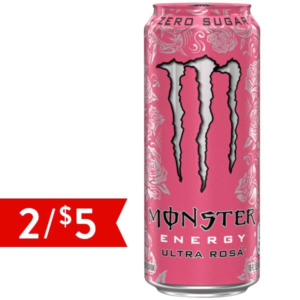 Monster Ultra Rosa 16oz