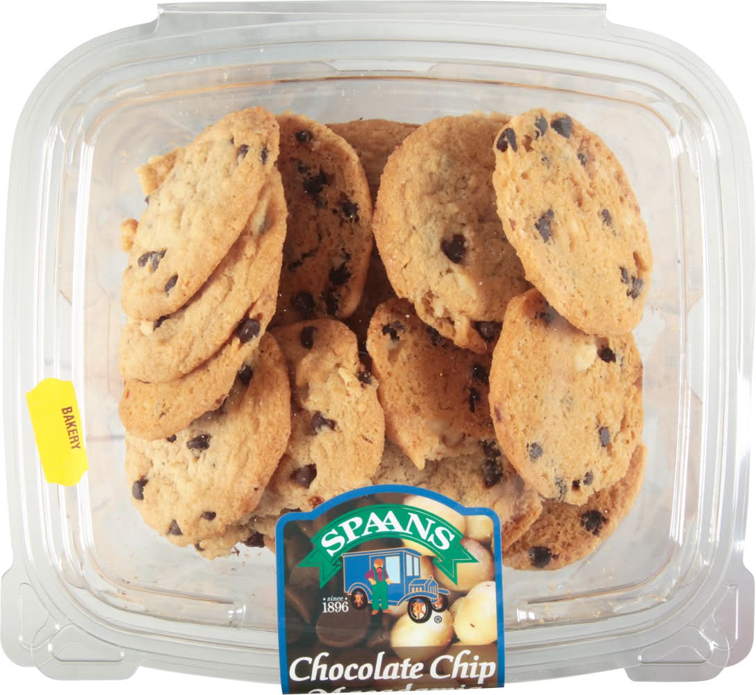 Spaans Sugar Free Chocolate Chip Macadamia Nuts Cookies (8 oz)