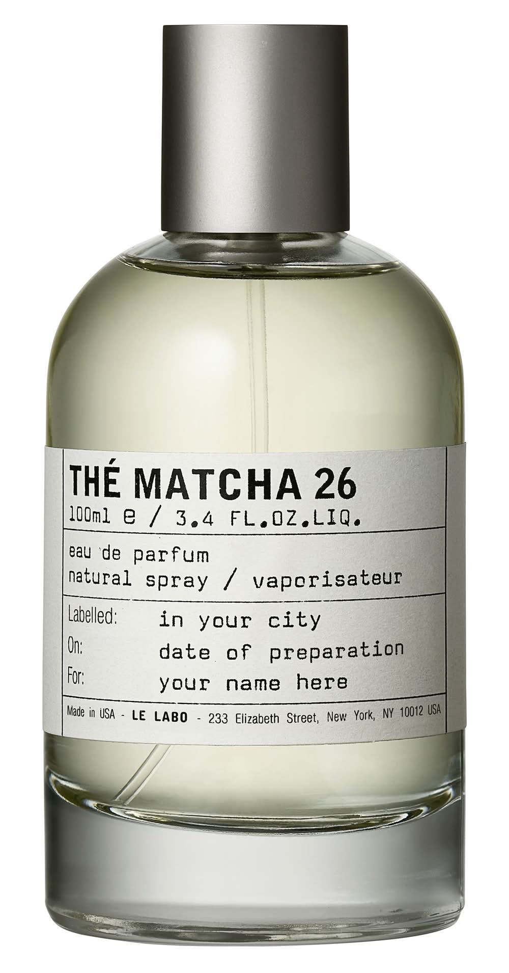 Thé Matcha 26 Eau de Parfum (100ml)